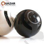 QUAZAR UFO speaker vezeték nélküli bluetooth hangszóró FM rádióval fekete